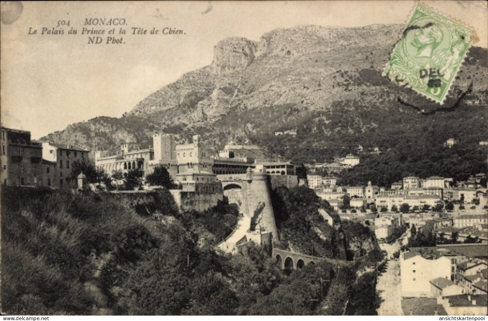 CPA Monaco, Der Fürstenpalast und der Hundekopf