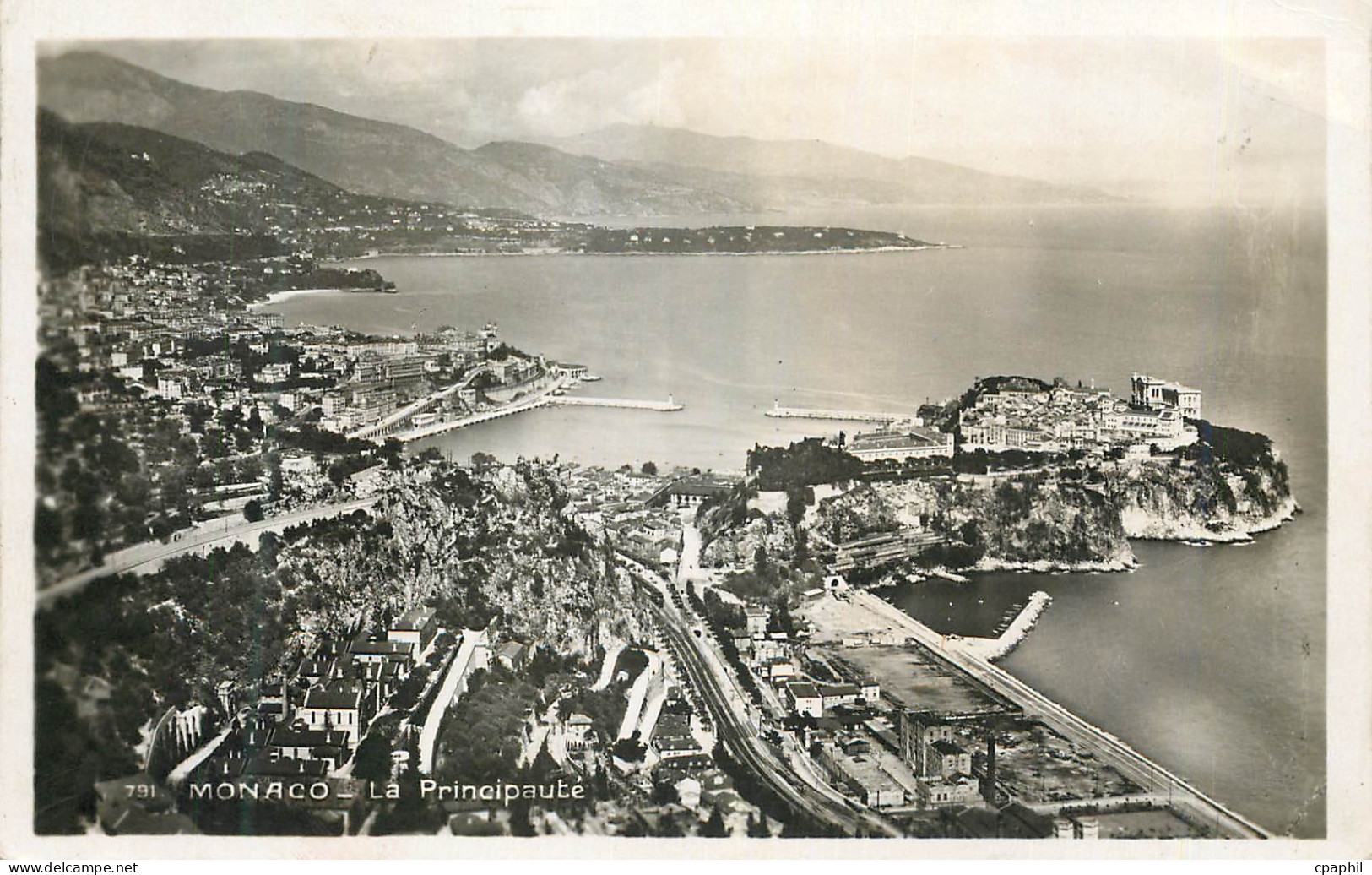 CPA MONACO  la Principaute