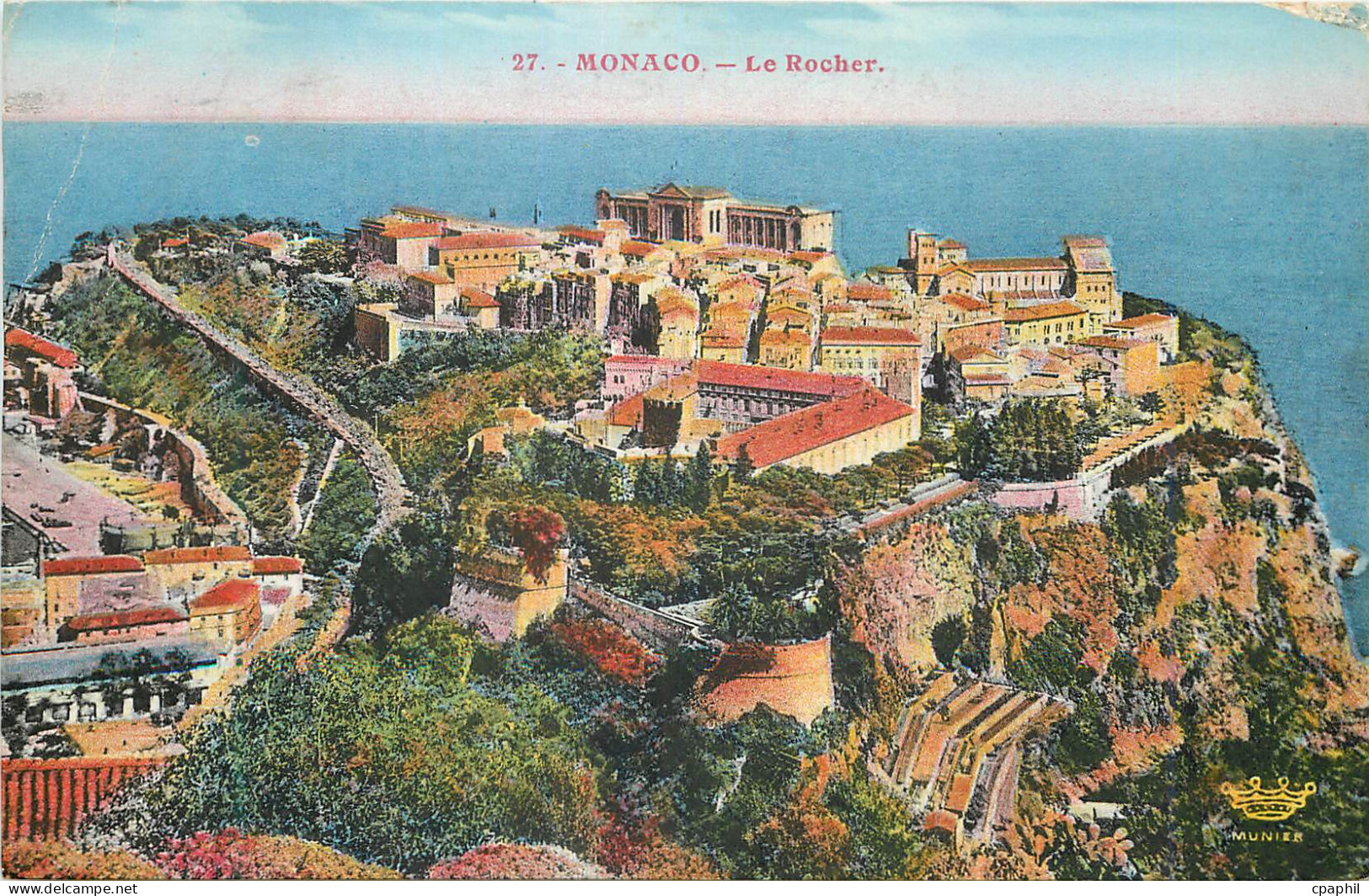 CPA MONACO Le Rocher