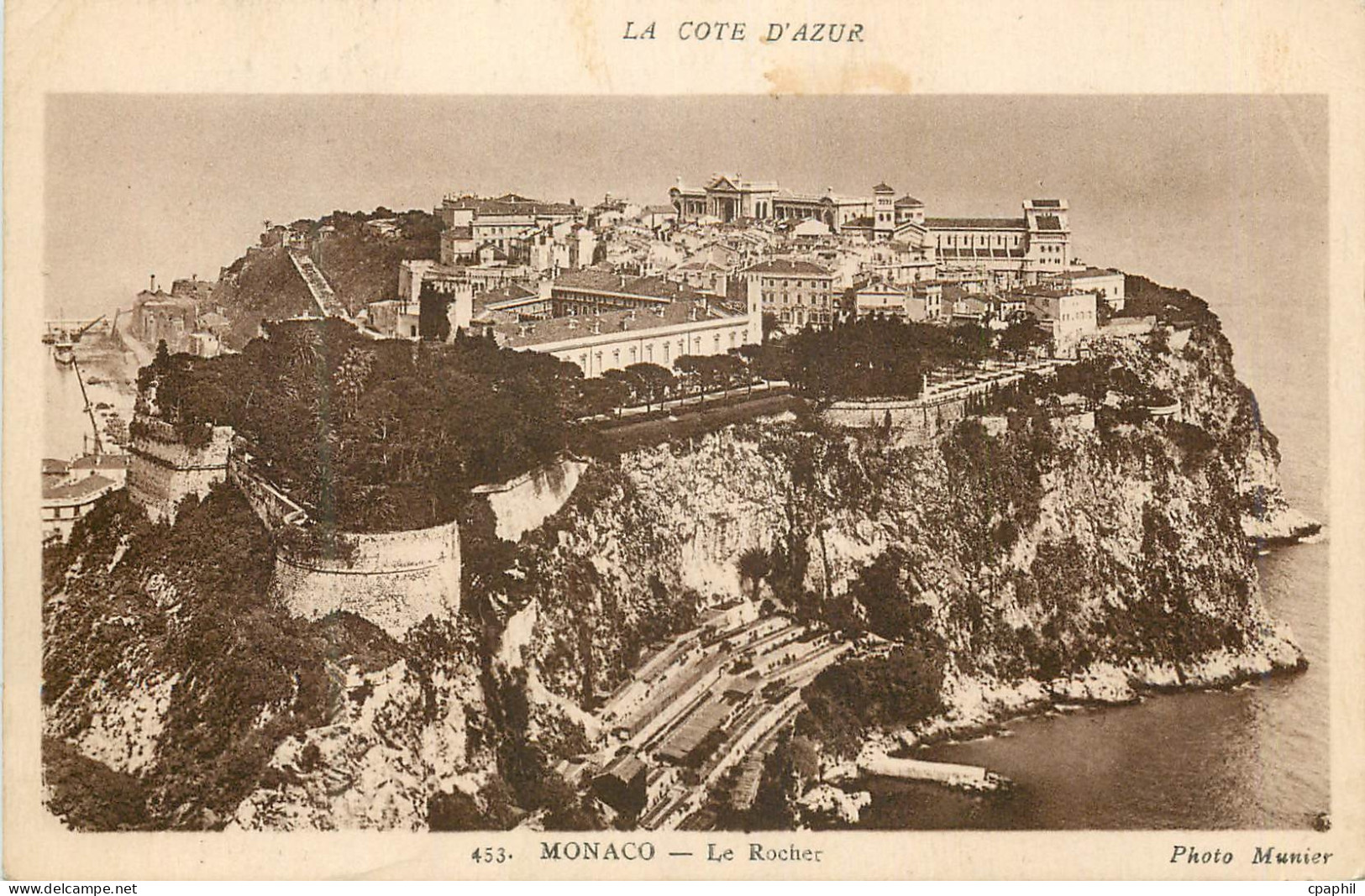 CPA MONACO Le Rocher