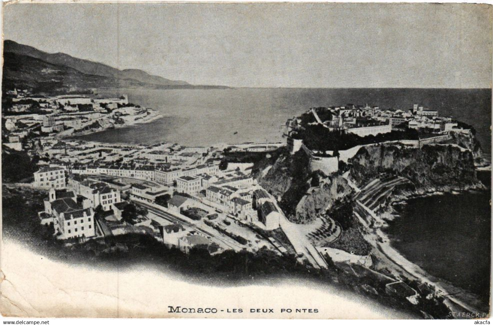 CPA Monaco-Les Deux Pontes (233934)