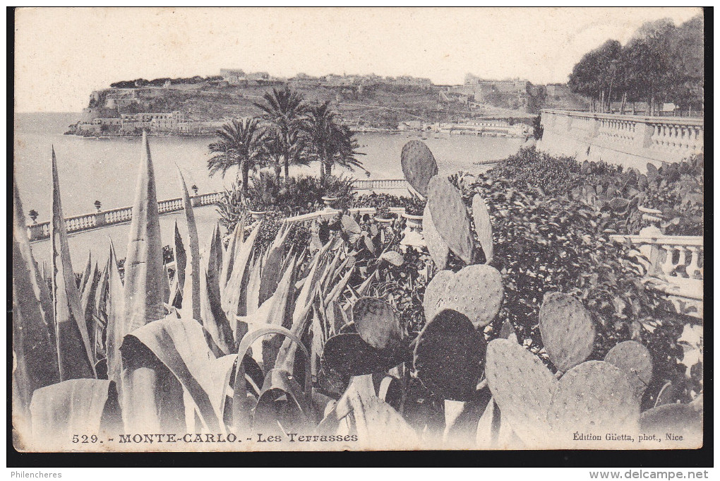 CPA - (Monaco) Les Terrasses