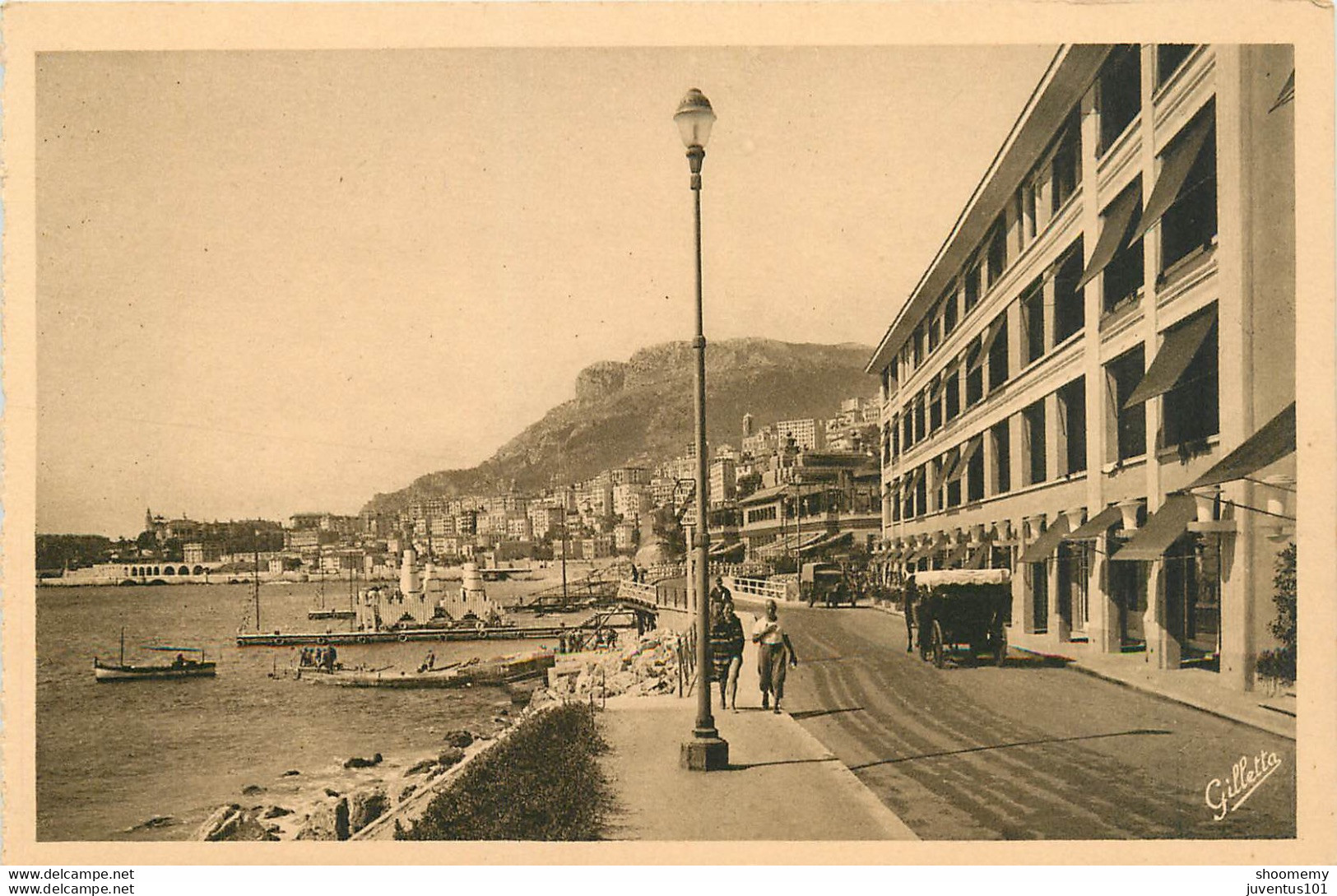 CPA Monaco-Monte Carlo-Vue prise du Beach    L1070