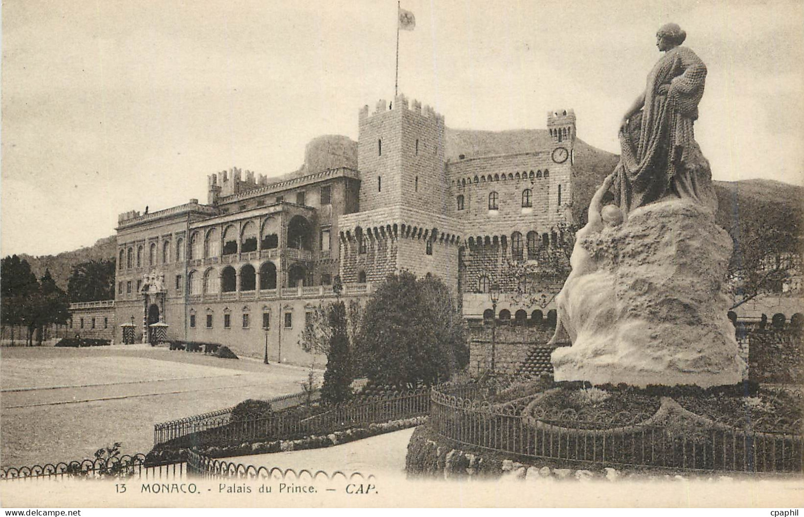 CPA MONACO. Palais du Prince
