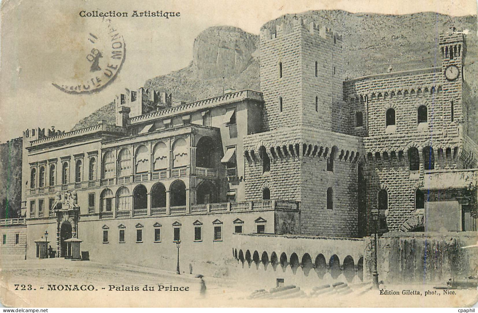 CPA Monaco Palais du Prince