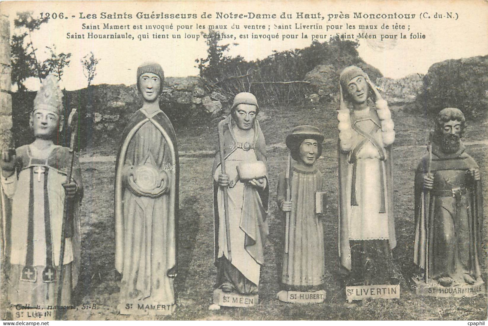 CPA Moncontour (C du N) Les Saints Guerisseurs de Notre Dame du Haut