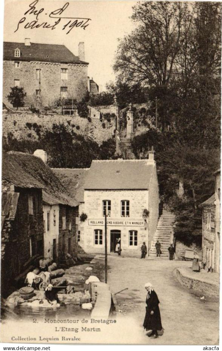 CPA Moncontour de Bretagne - L'Etang Martin (243163)