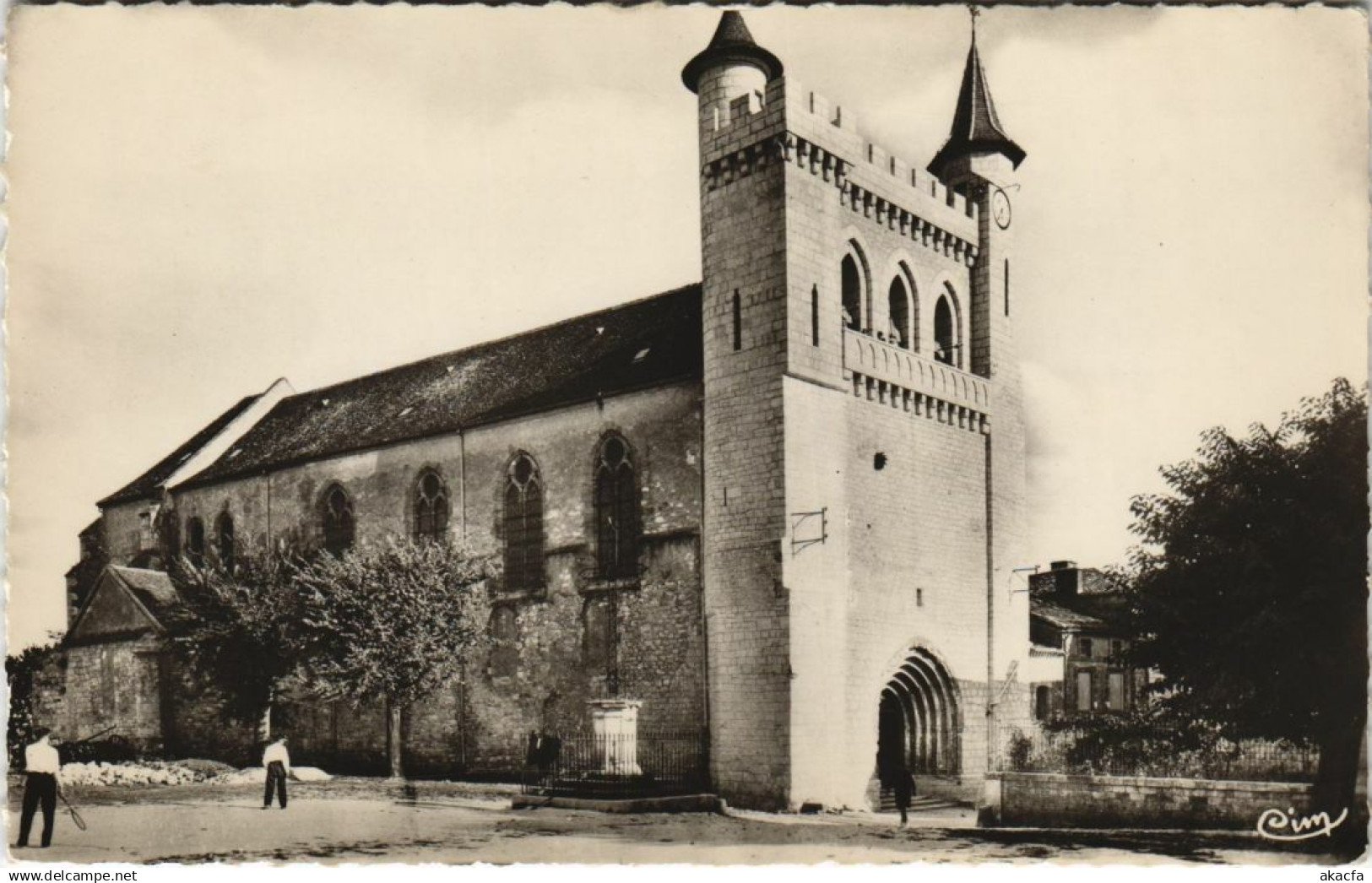 CPA Monflanquin L'Eglise FRANCE (1171824)