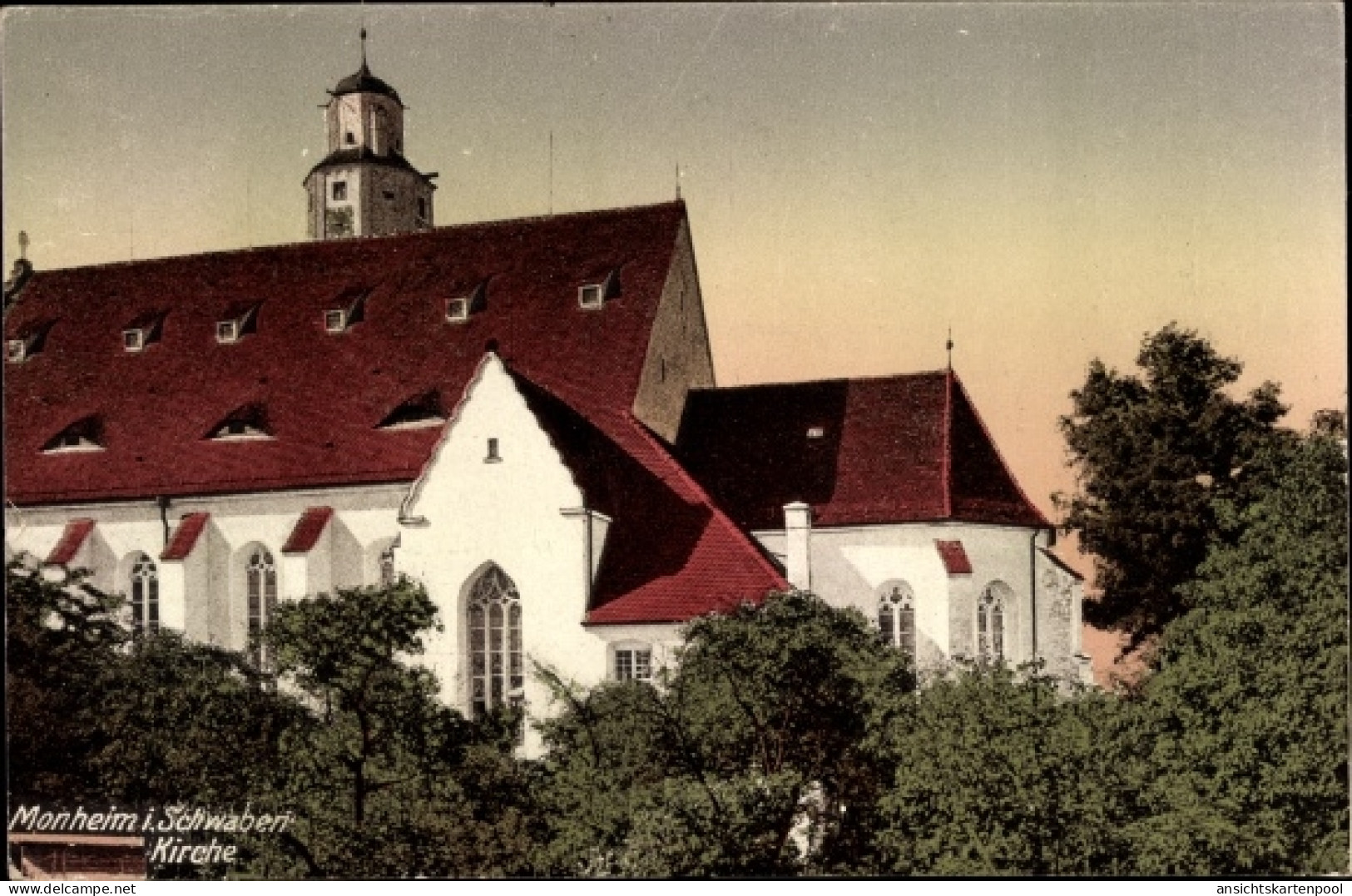 CPA Monheim in Schwaben, Kirche