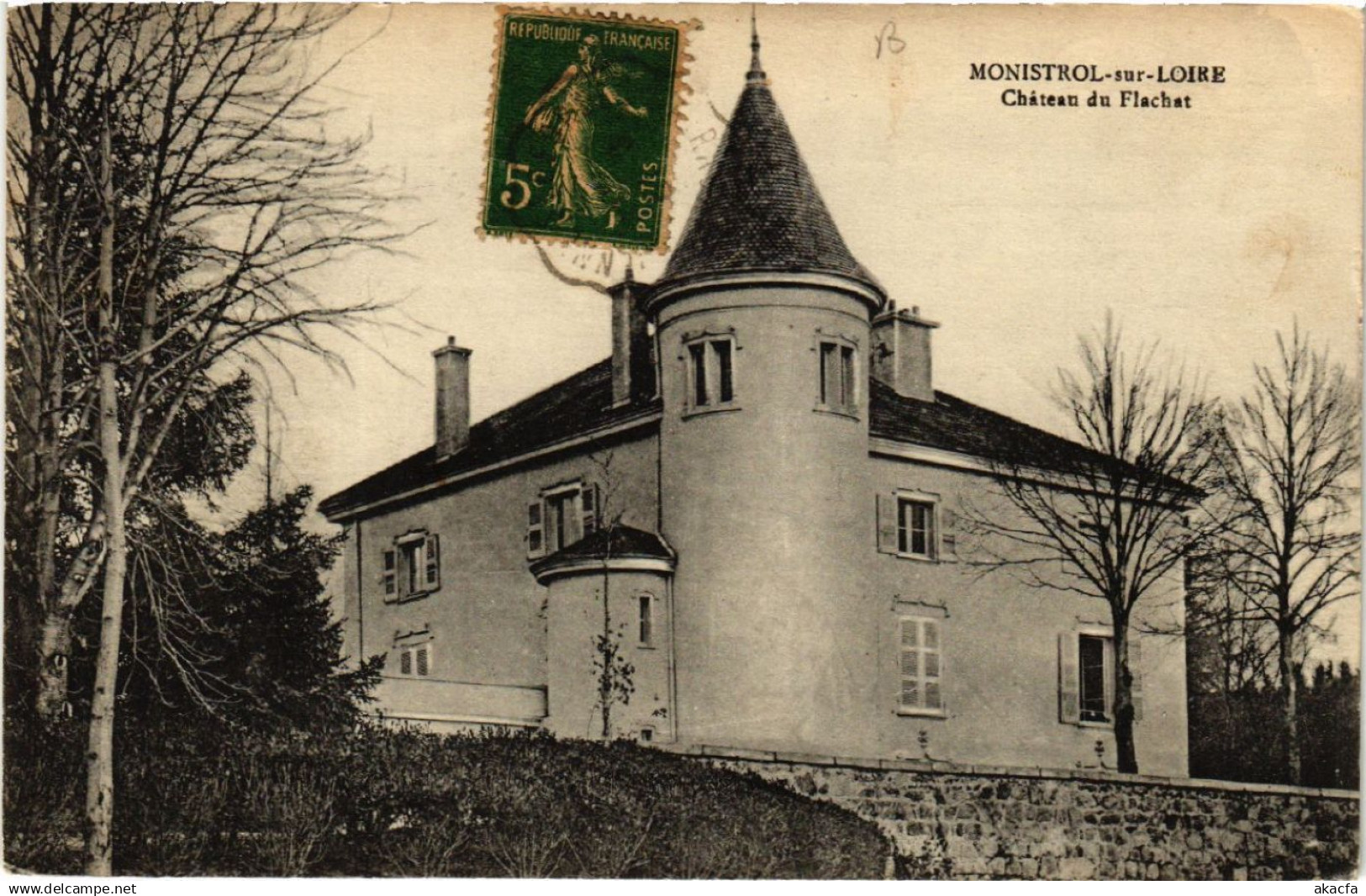 CPA MONISTROL-sur-LOIRE - Chateau du Flachat (517240)