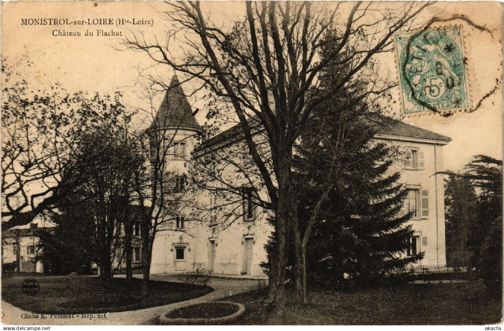 CPA MONISTROL-sur-LOIRE - Chateau du Flachat (517324)