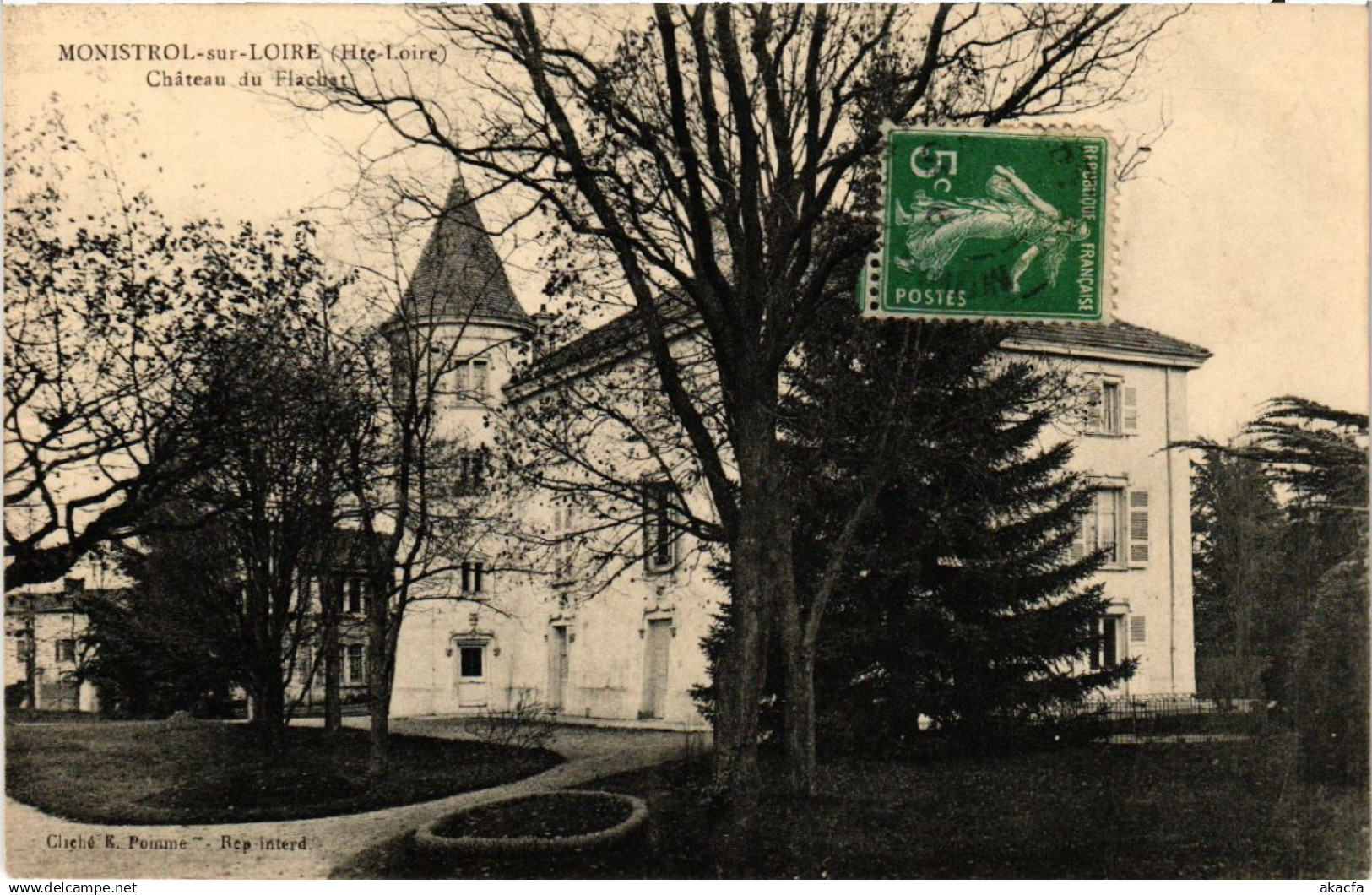 CPA MONISTROL-sur-LOIRE - Chateau du Flacher (517082)