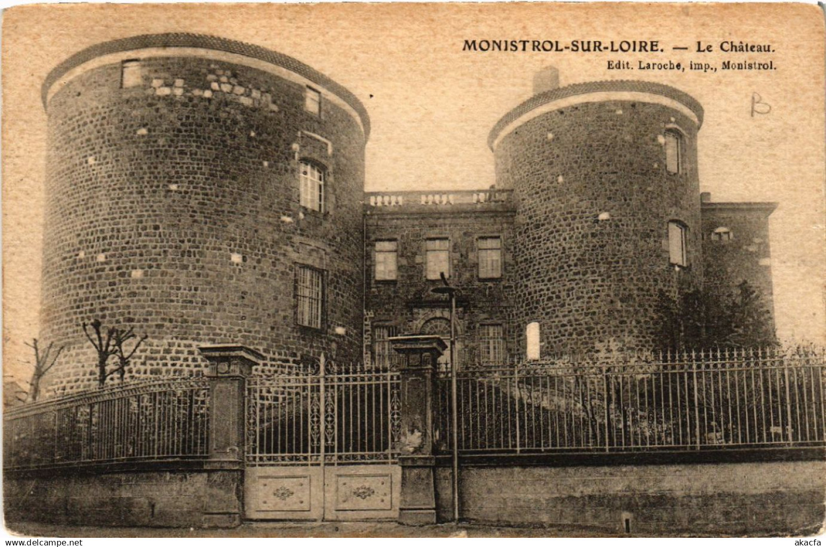 CPA MONISTROL-sur-LOIRE - Le Chateau (517316)