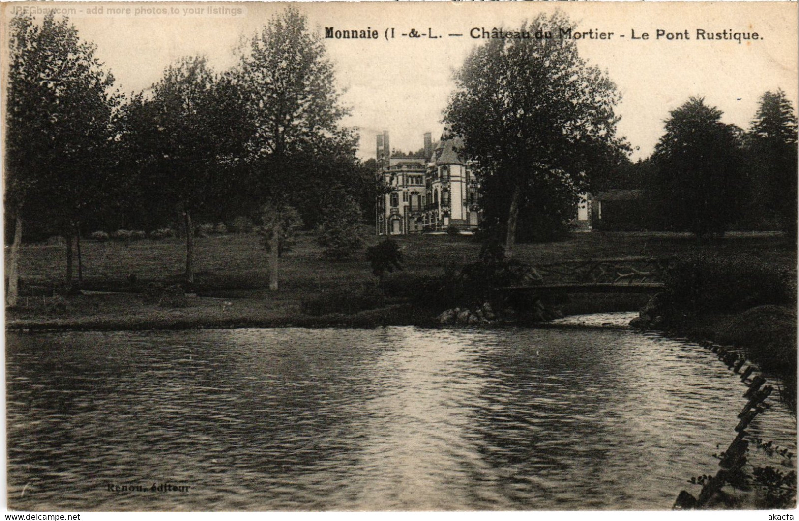 CPA Monnaie Chateau du Mortier (1472447)