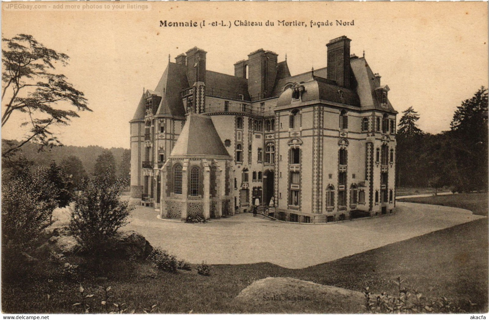 CPA Monnaie Chateau du Mortier (1472694)