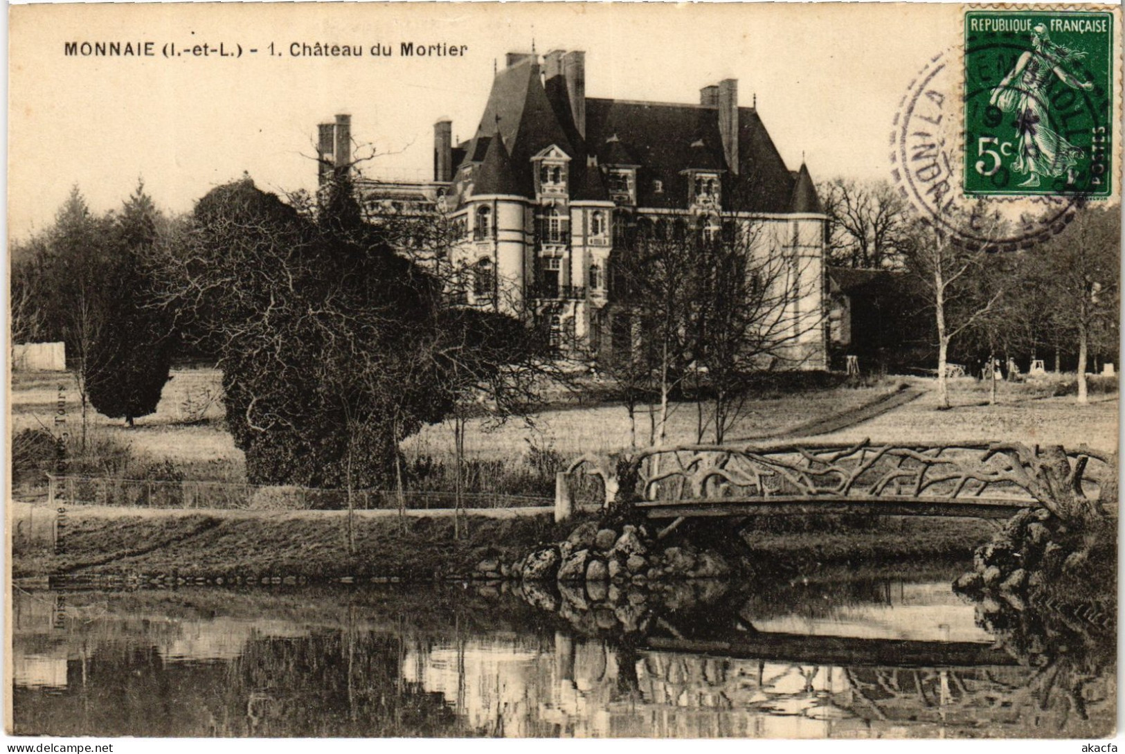 CPA Monnaie Chateau du Mortier (1472779)