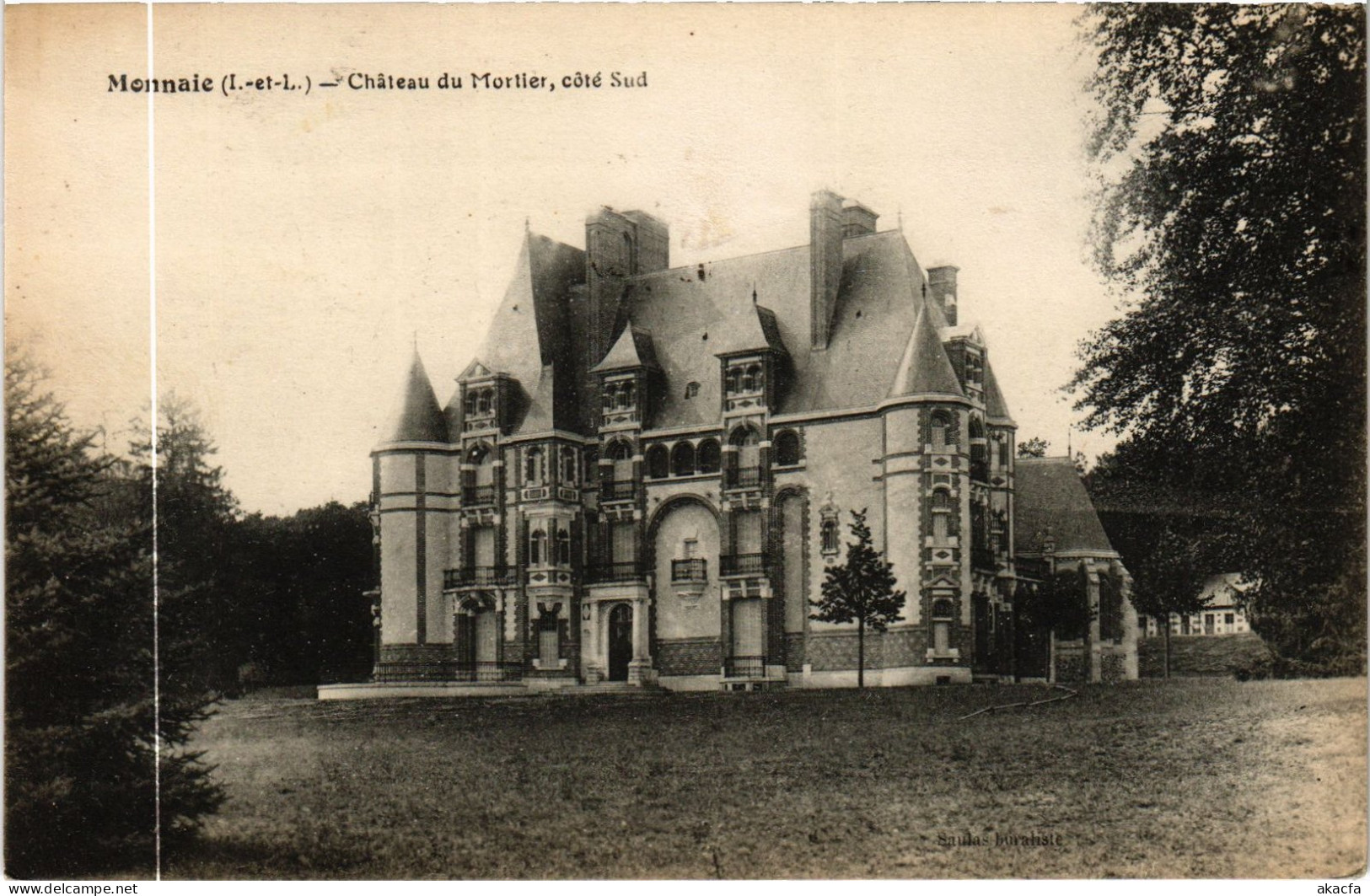 CPA Monnaie Chateau du Mortier (1473218)