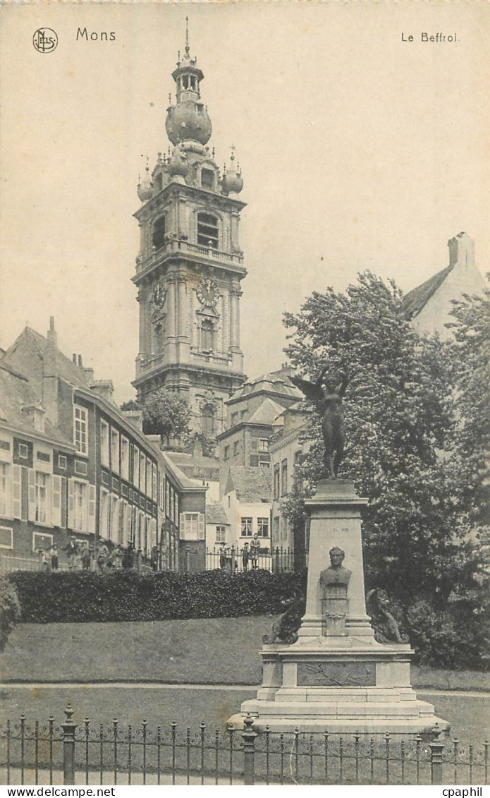 CPA Mons Le Beffroi