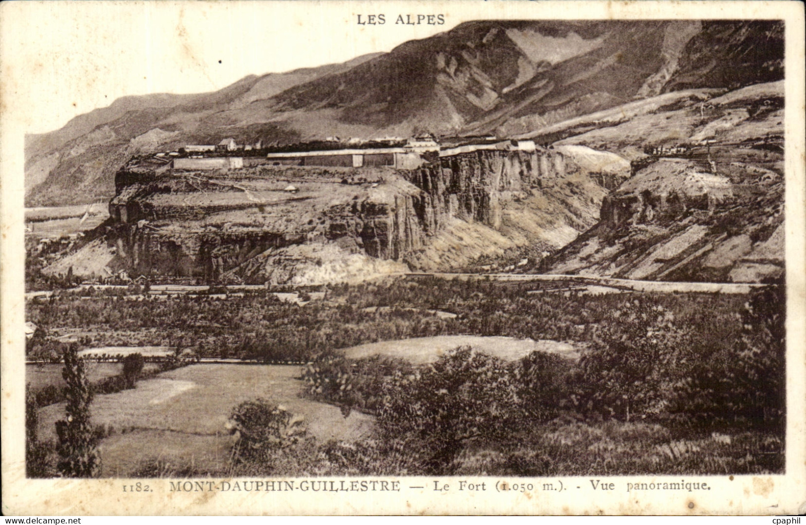 CPA Mont Dauphin Guillestre Le Fort Vue Panoramique