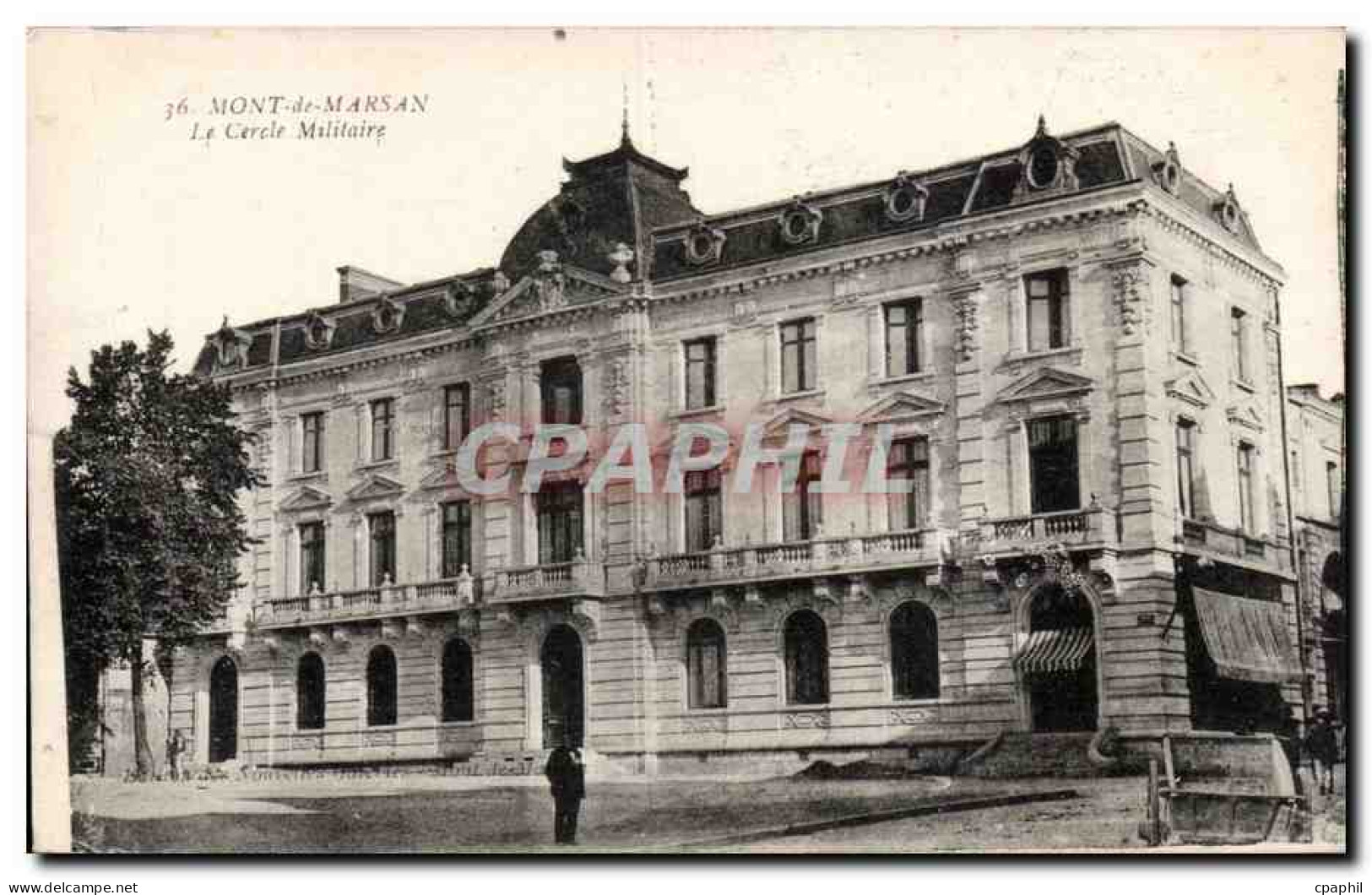 CPA Mont de Marsan Cercle militaire
