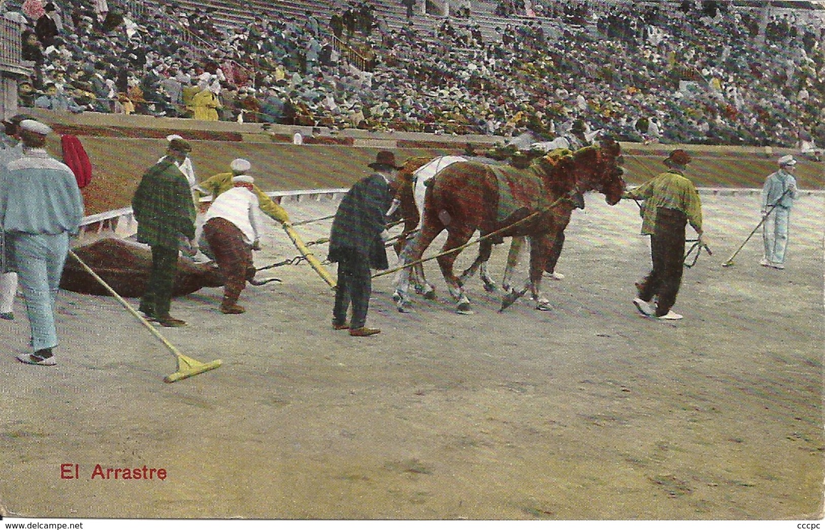 CPA Mont de Marsan El Arrastre - Corrida