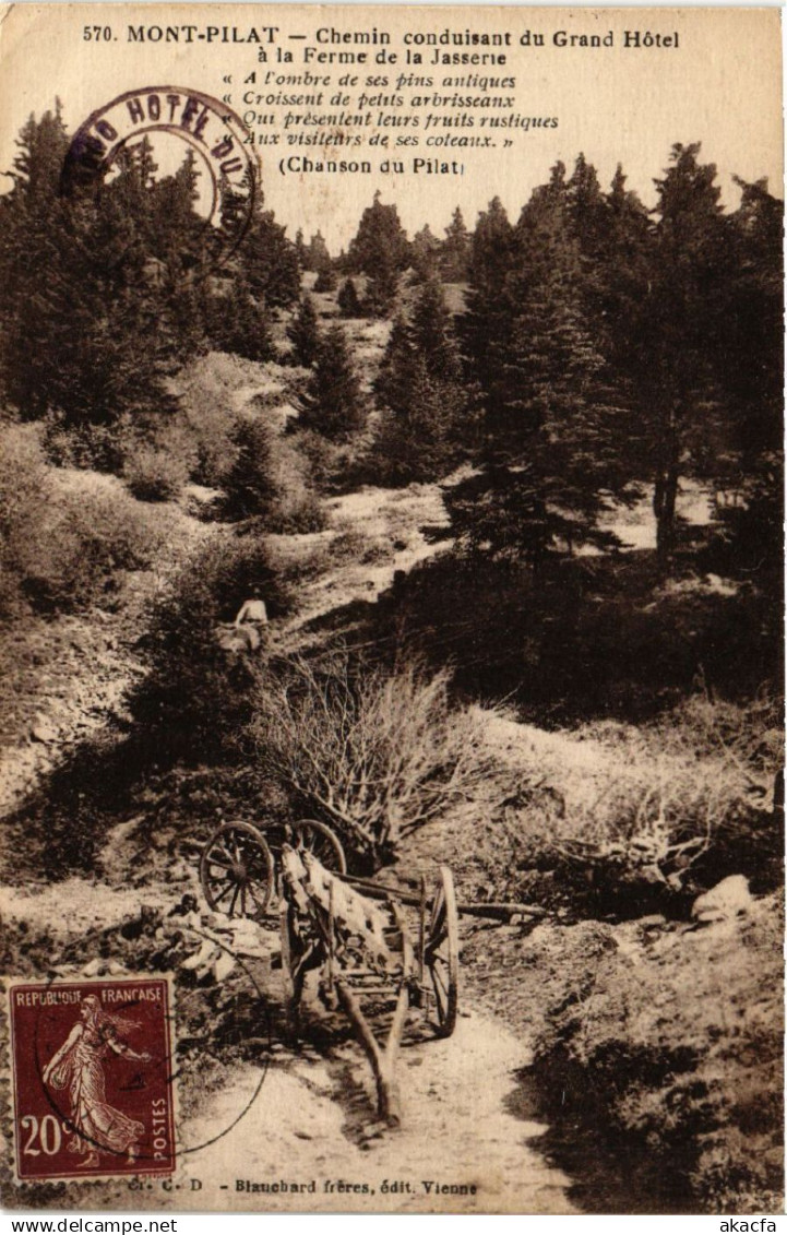 CPA MONT-PILAT - Chanson du PILAT (487253)