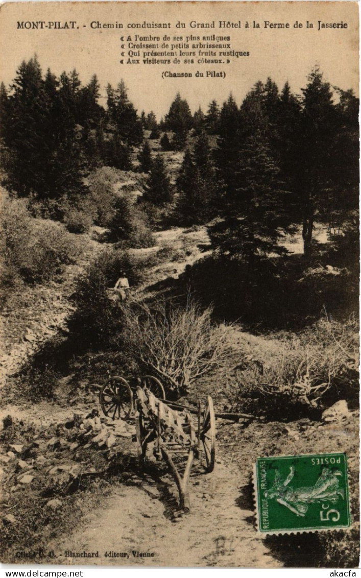 CPA MONT-PILAT - Chanson du PILAT (487268)