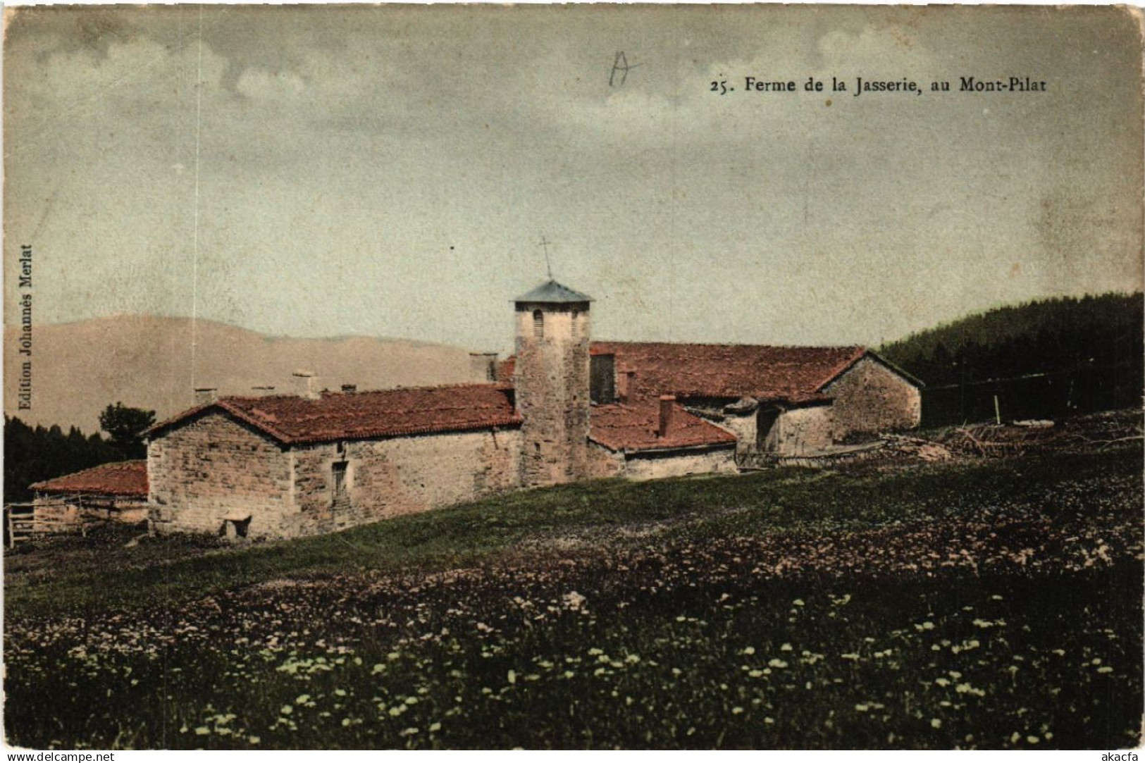 CPA MONT-PILAT - Ferme de la Jasserie - au MONT-PILAT (487381)