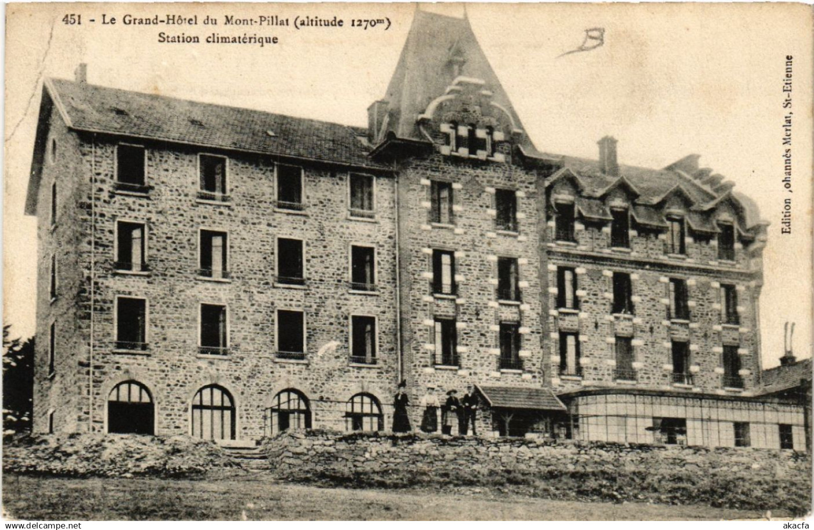 CPA MONT-PILAT - Le Grand-Hotel du MONT-PILAT - Station Climatérique (487739)
