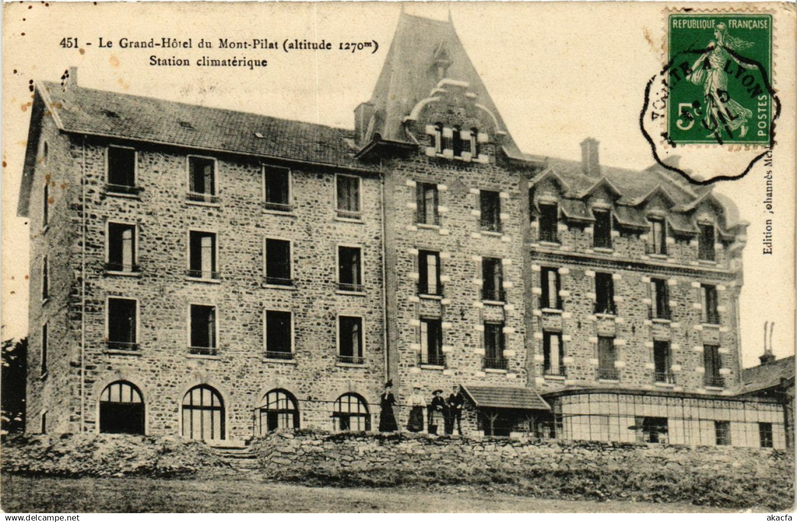 CPA MONT-PILAT - Le Grand Hotel du MONT-PILAT Station climaterique (578459)