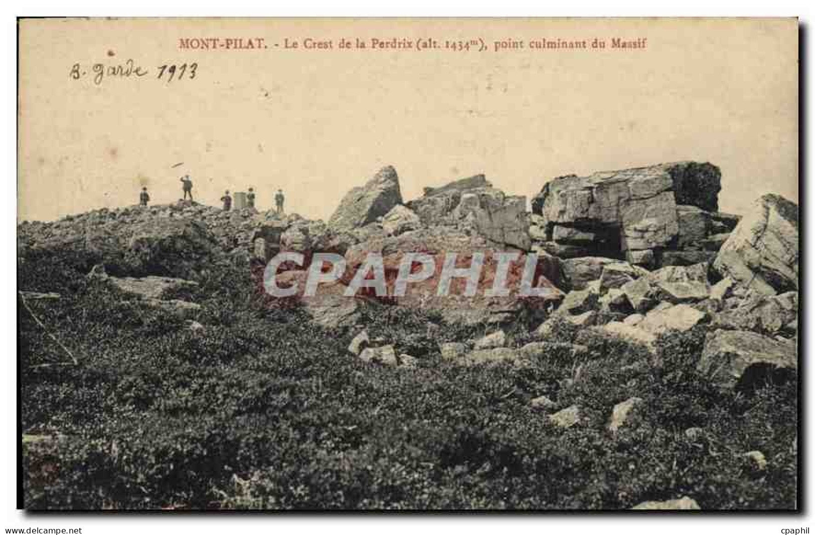 CPA Mont Pilat le Grest de la Pardrix