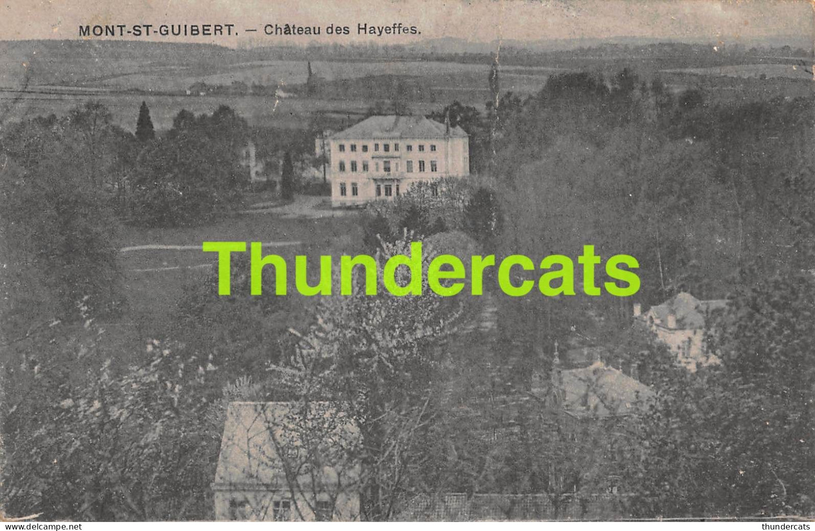 CPA MONT SAINT GUIBERT MONT ST GUIBERT CHATEAU DES HAYEFFES