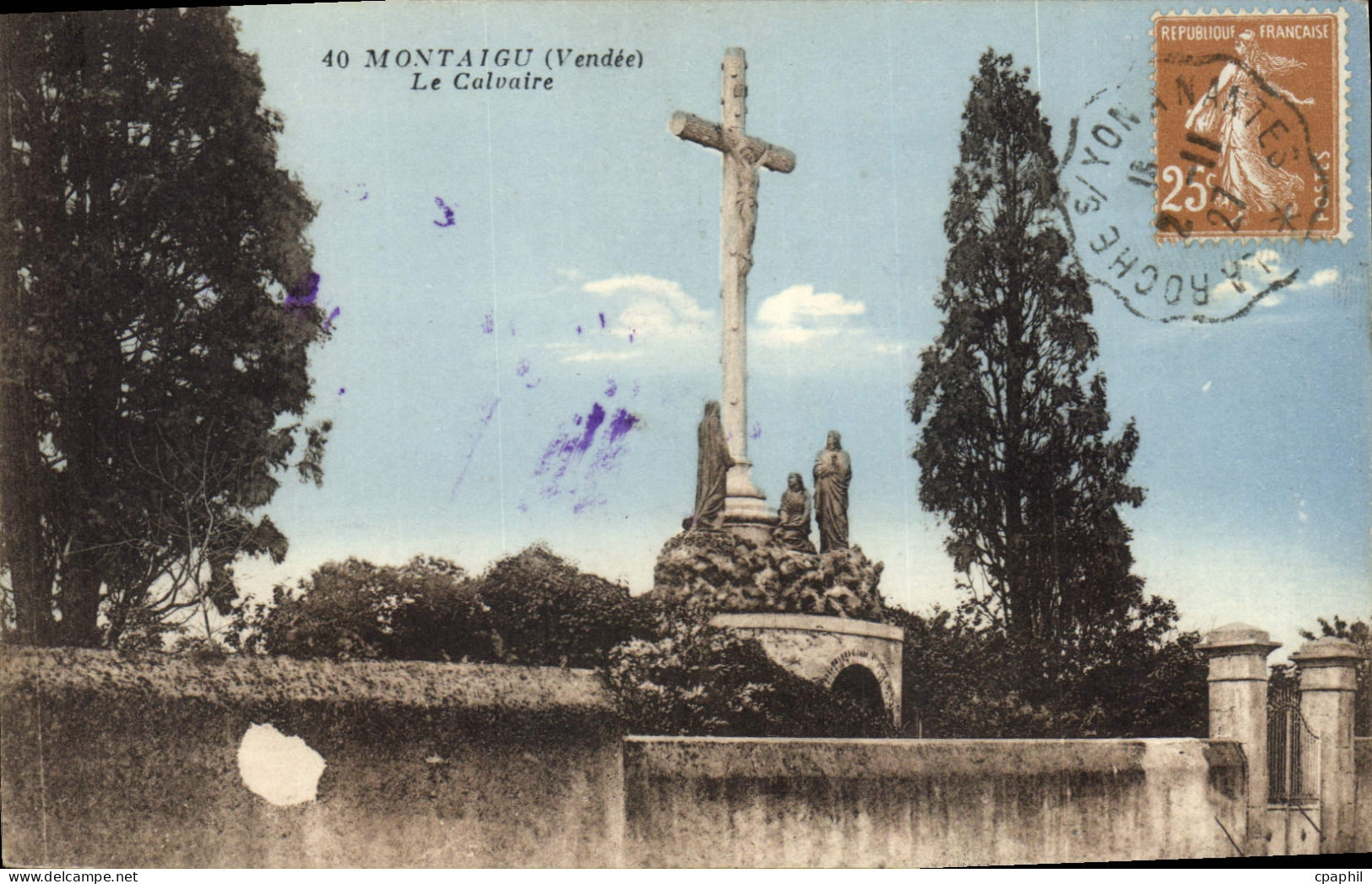 CPA Montaigu Vendee le Calvaire