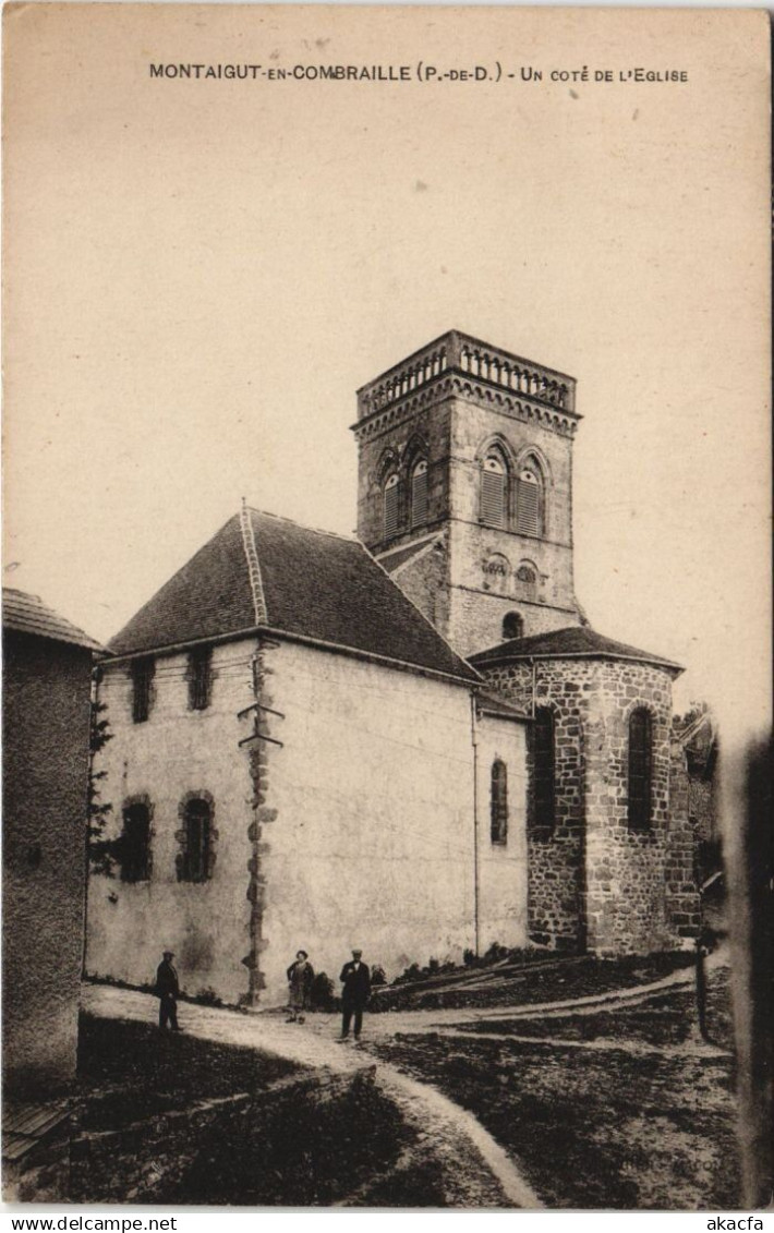 CPA MONTAIGUT MONTAIGUT-en-COMBRAILLE - L'Eglise (1255708)