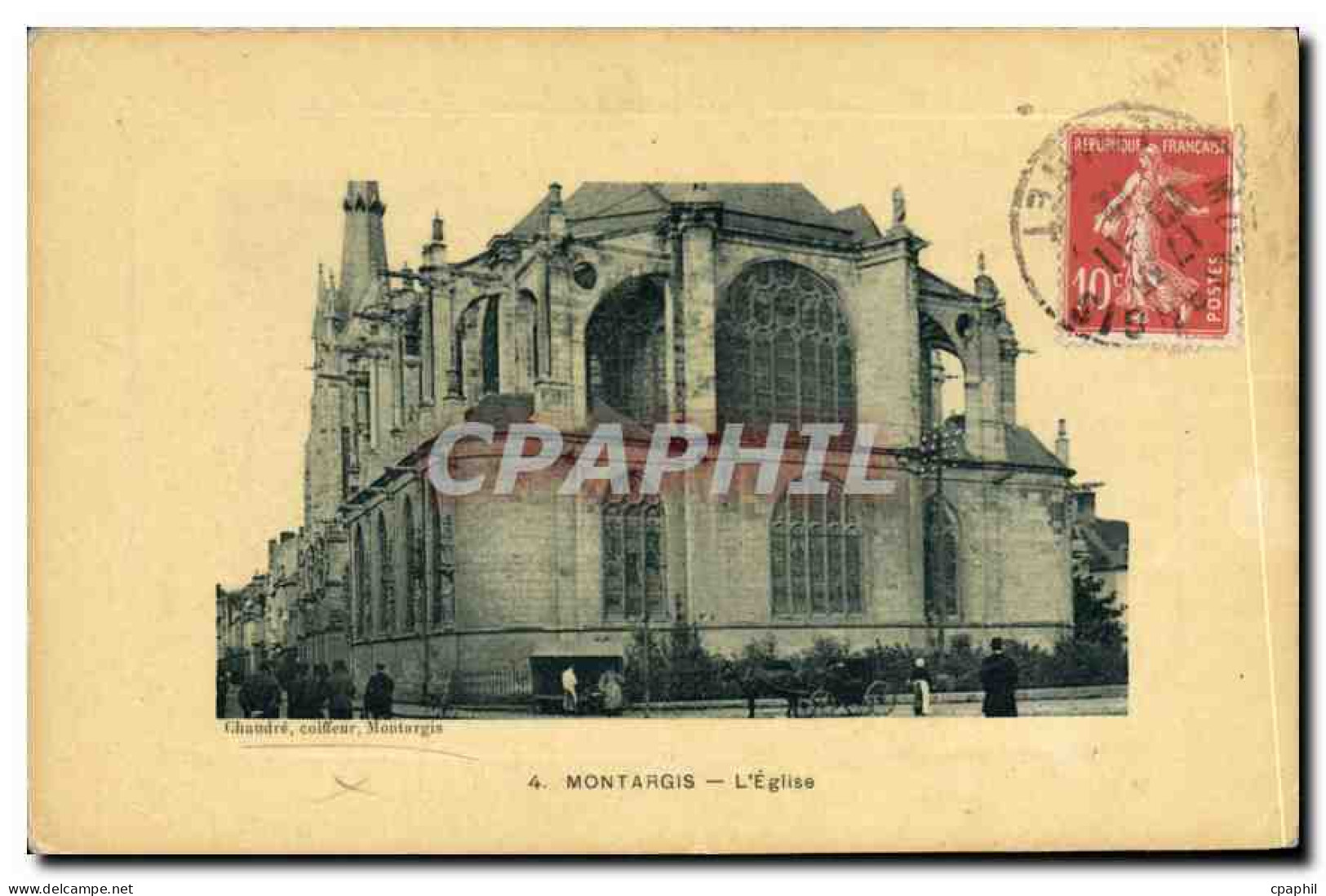 CPA Montargis L'Eglise