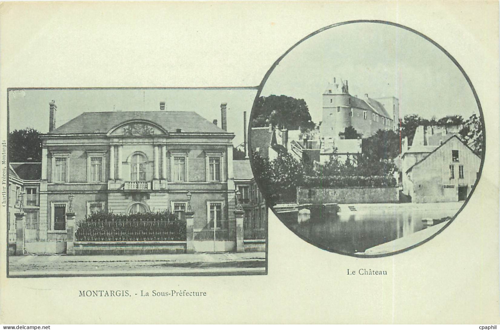 CPA Montargis La Sous Prefecture