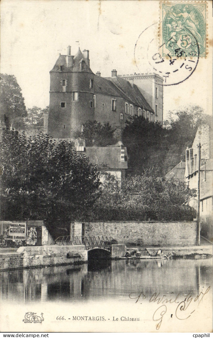 CPA Montargis Le Chateau