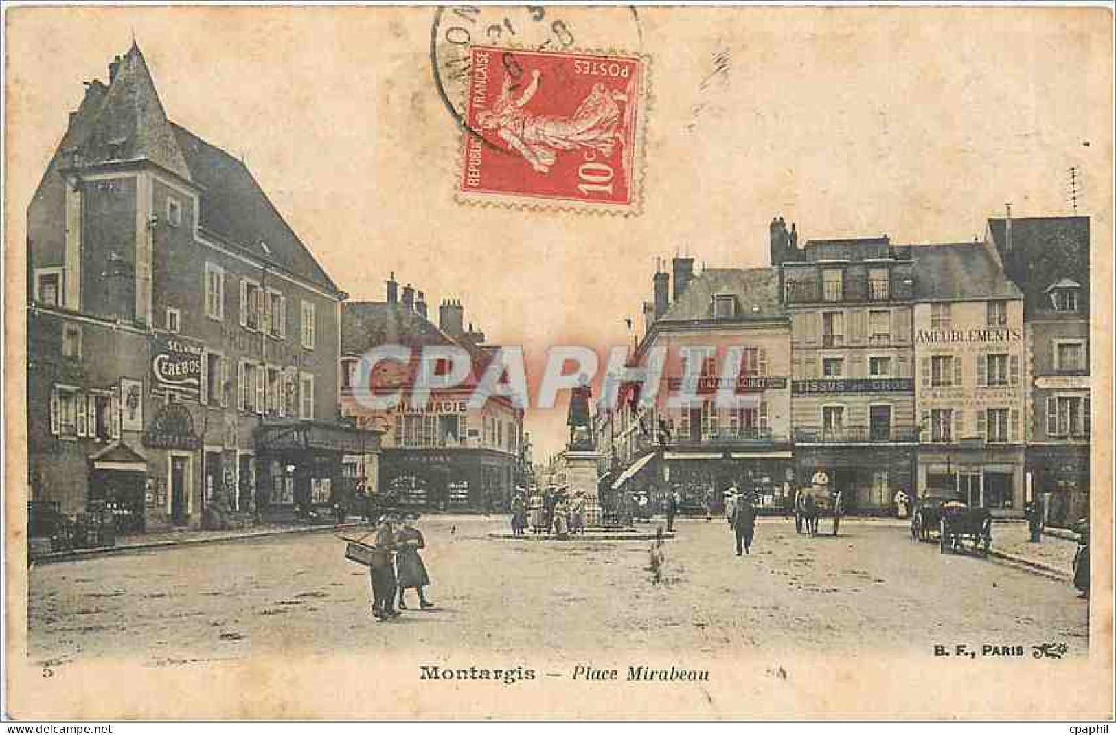 CPA Montargis Place Mirabeau