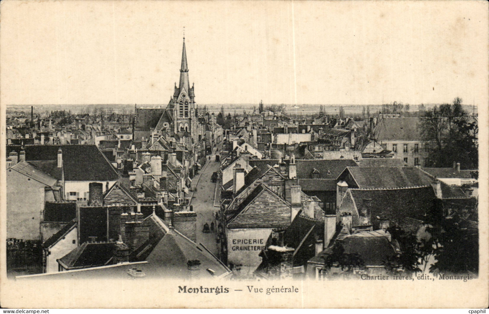 CPA Montargis Vue generale