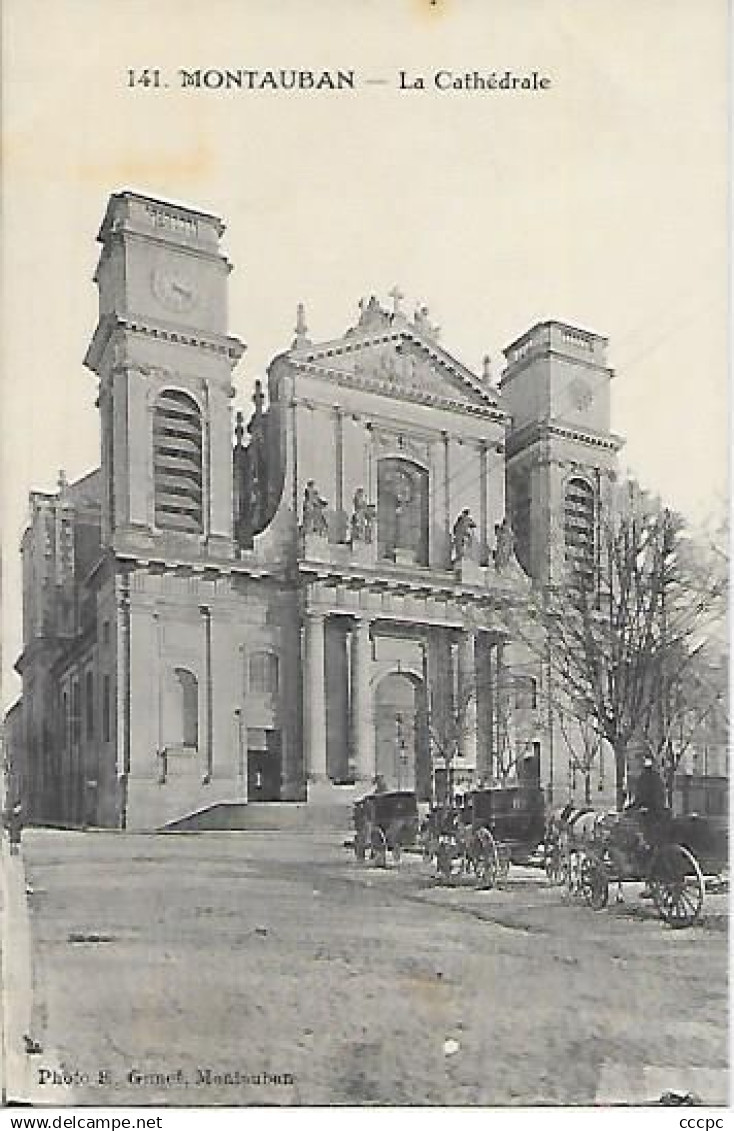 CPA Montauban la Cathédrale