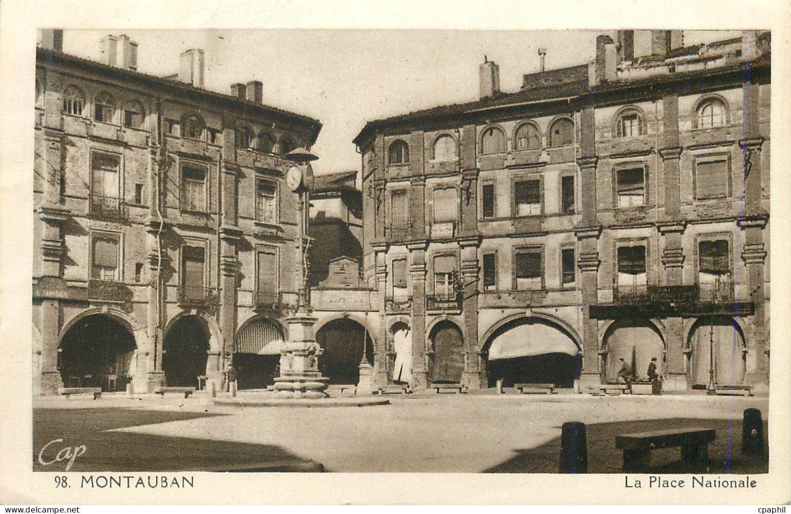 CPA Montauban La Place Nationale