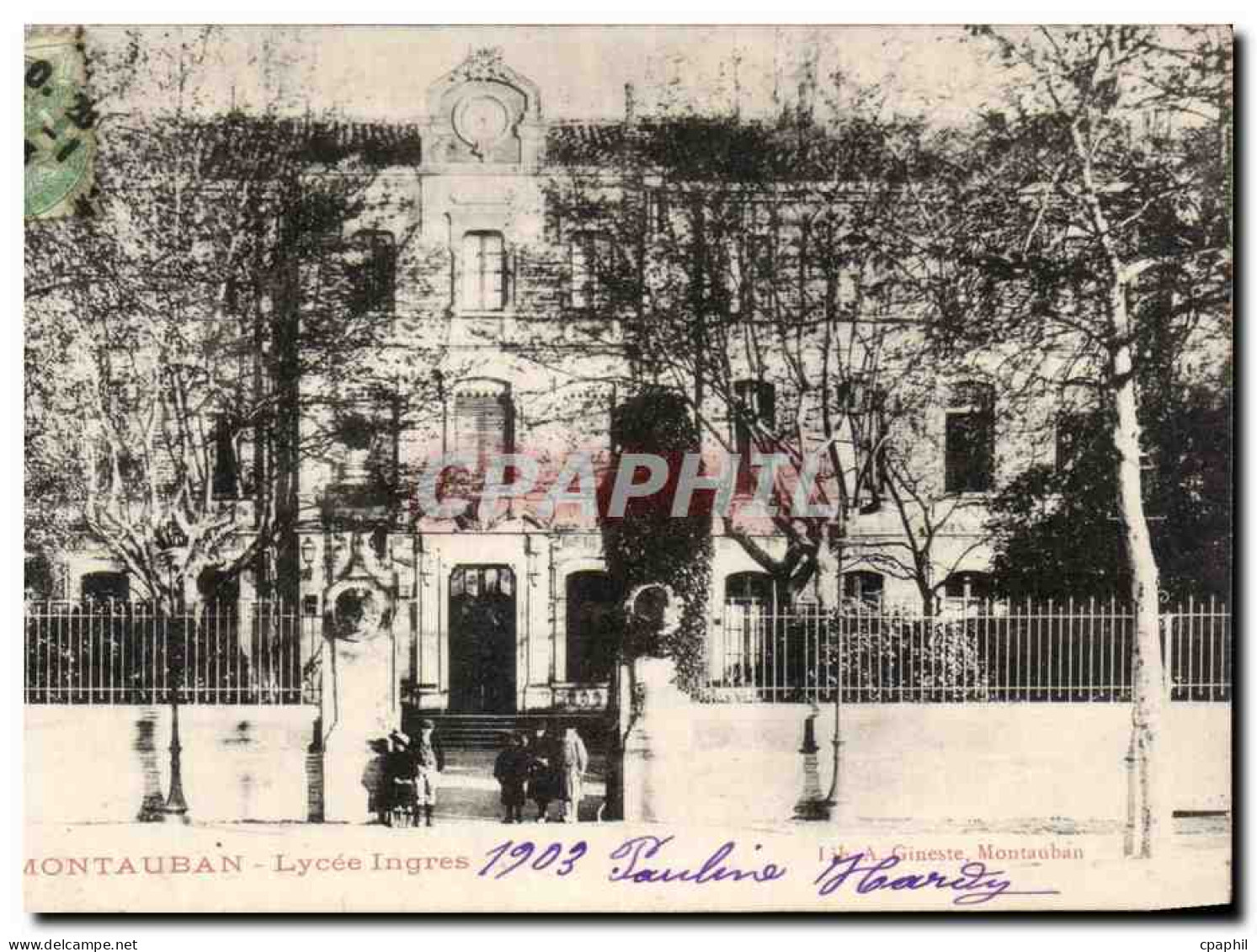 CPA Montauban Lycee Ingres