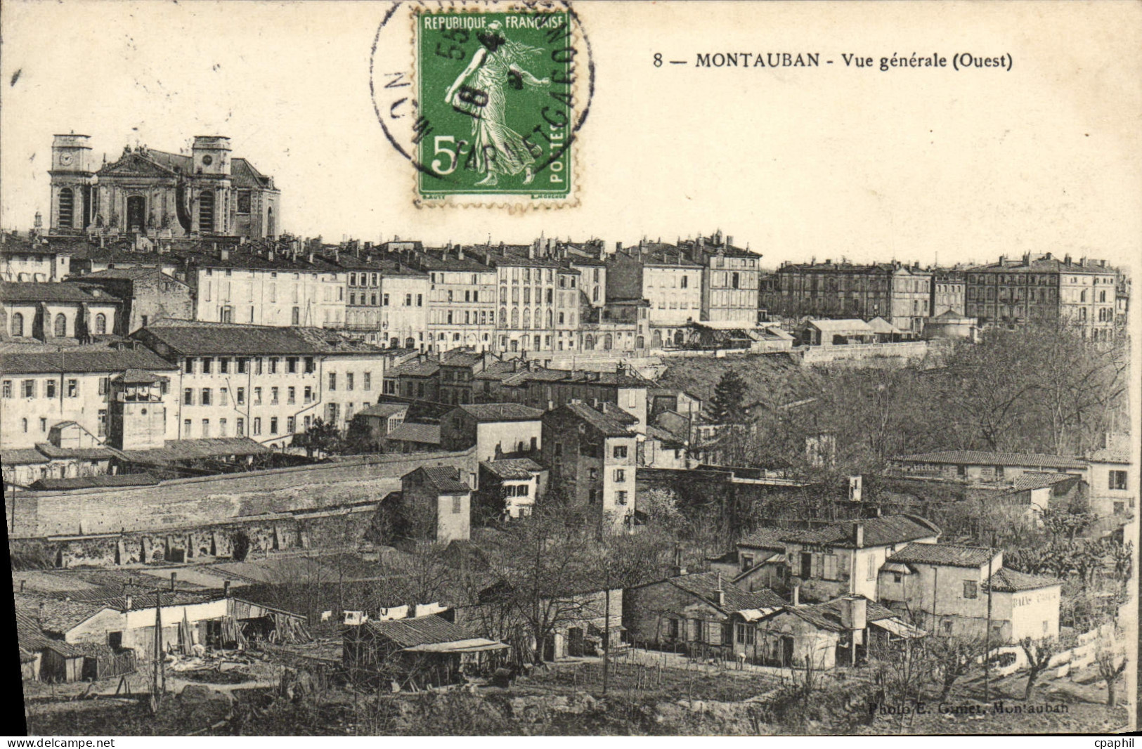 CPA Montauban Vue Generale