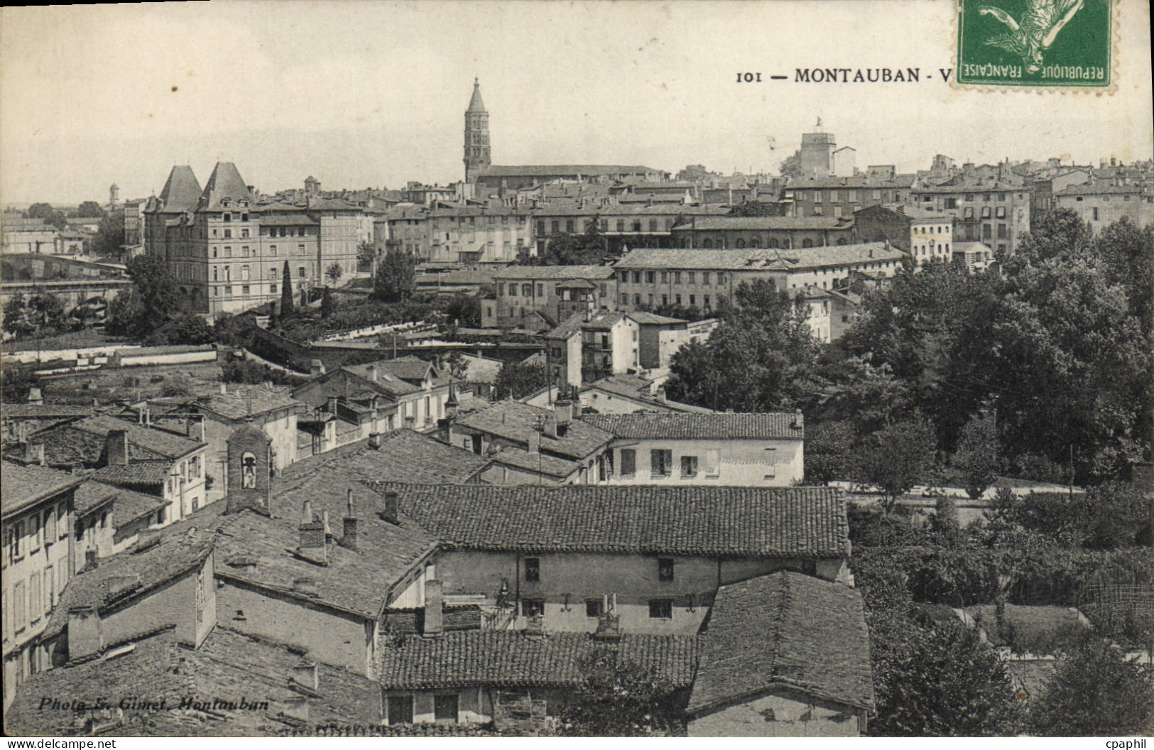 CPA Montauban Vue Generale