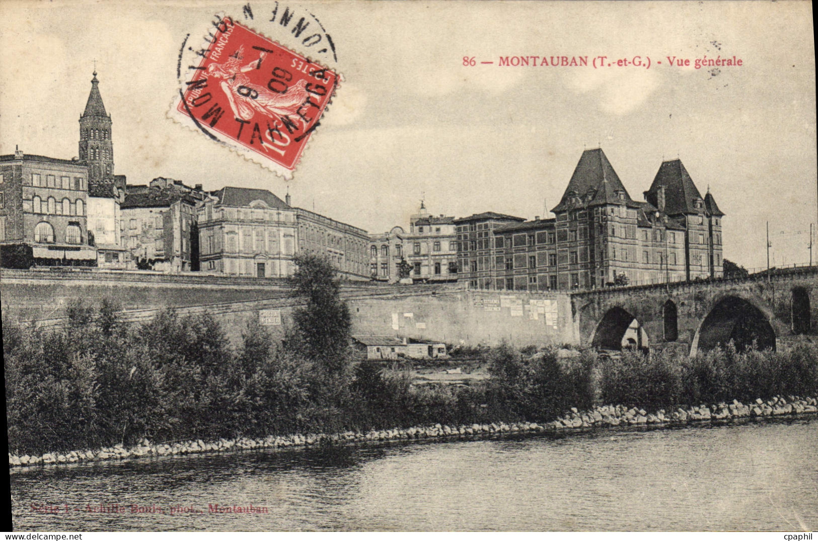 CPA Montauban Vue Generale