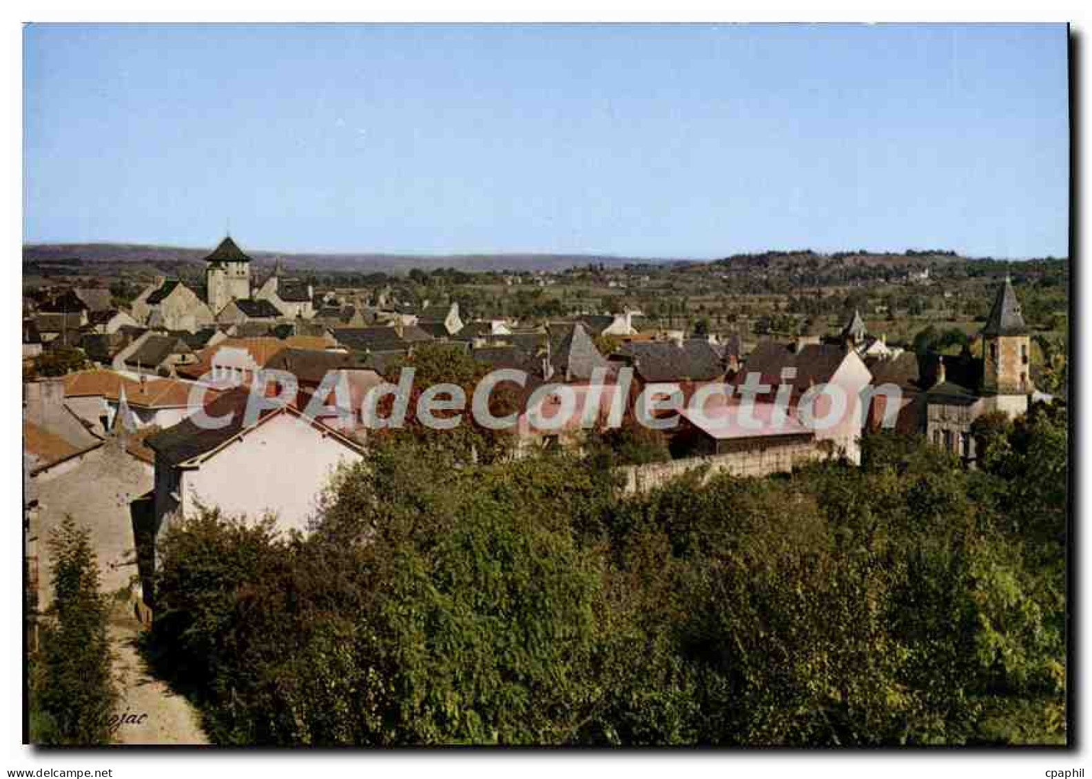 CPA Montbazens Aveyron Vue generale