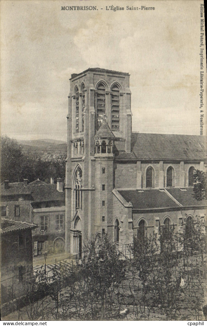 CPA Montbrison L'Eglise Saint Pierre