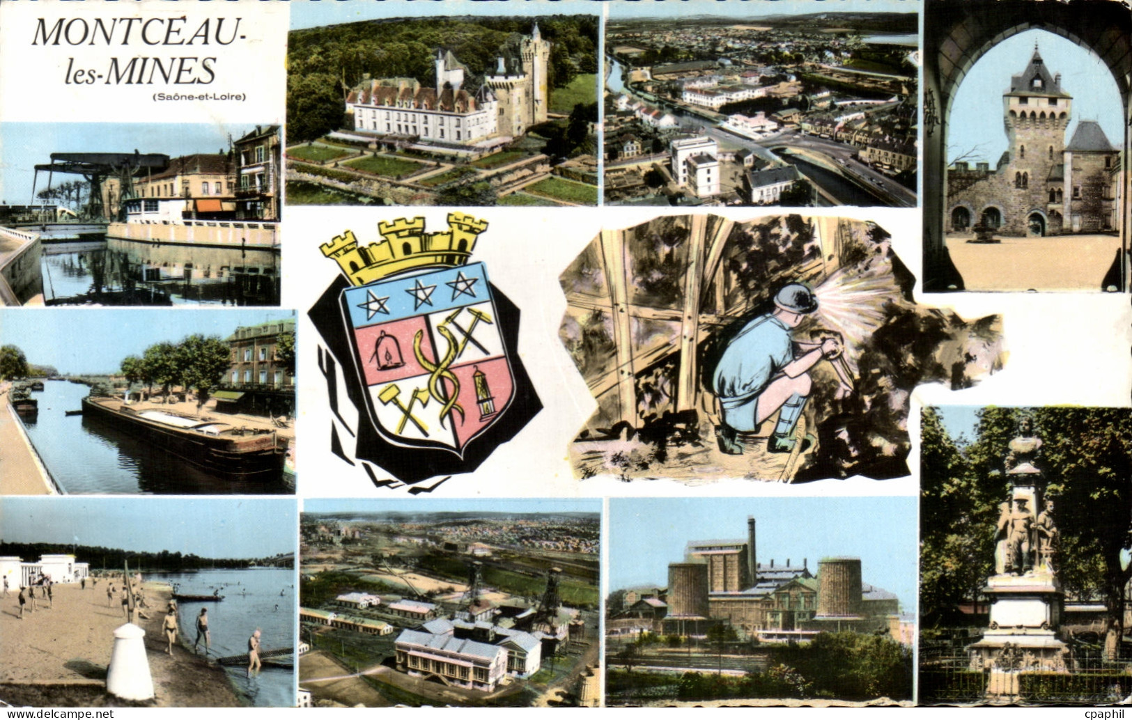 CPA Montceau les Mines