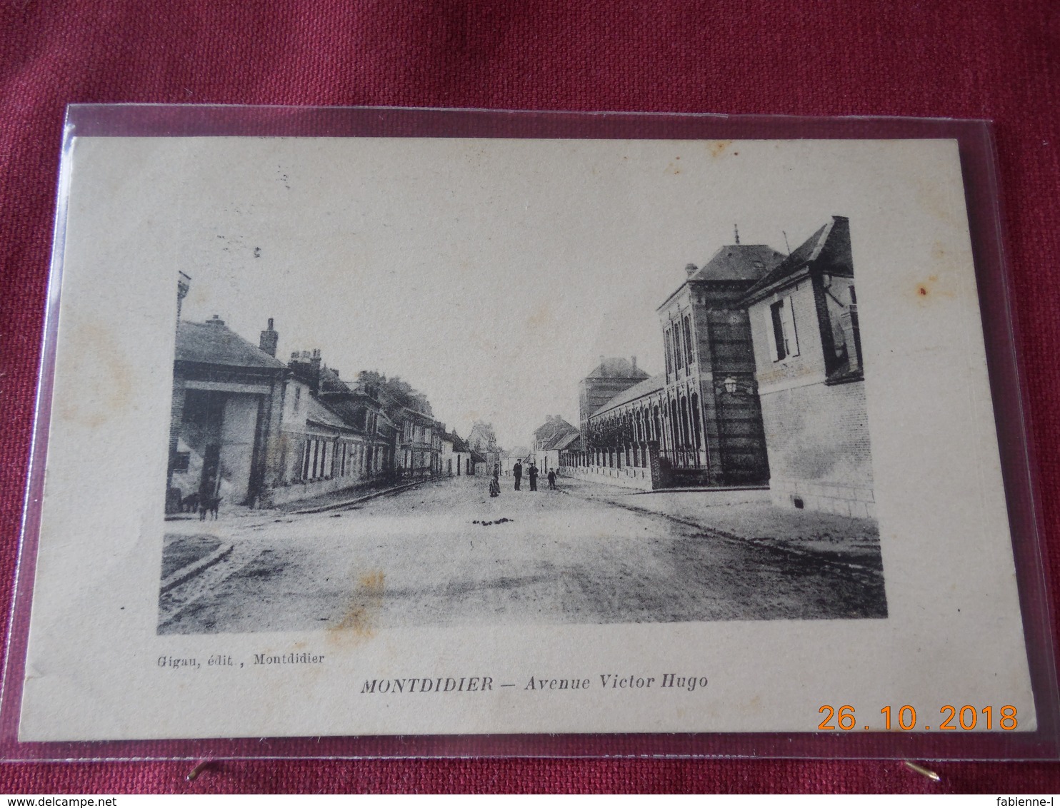 CPA - Montdidier - Avenue Victor Hugo
