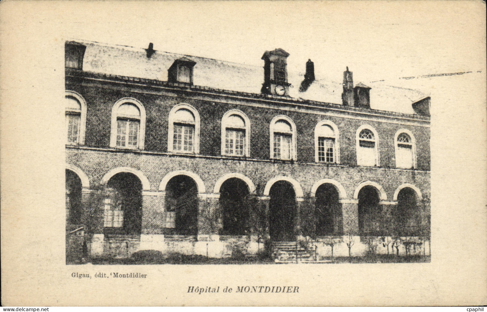 CPA Montdidier Hopital